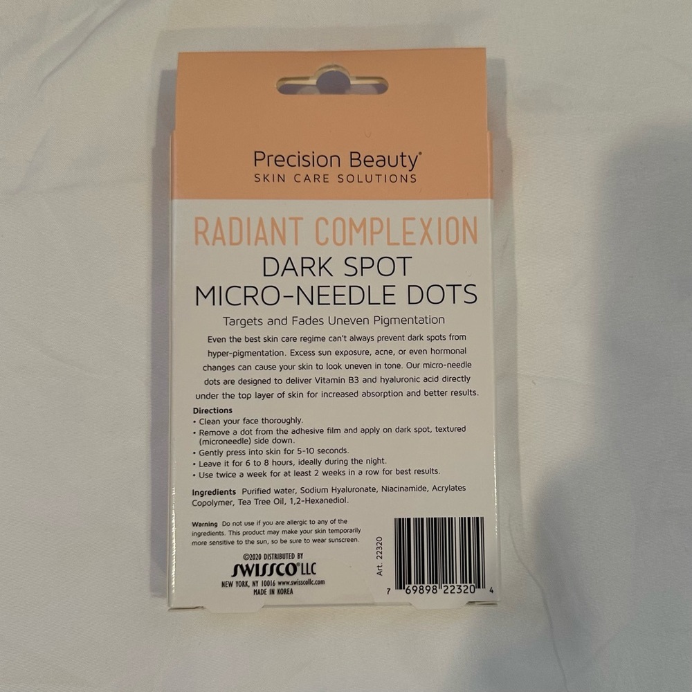 Precision Beauty Radiant Complexion Dark Spot Micro-Needle Dots 12 Count - Picture 2 of 6